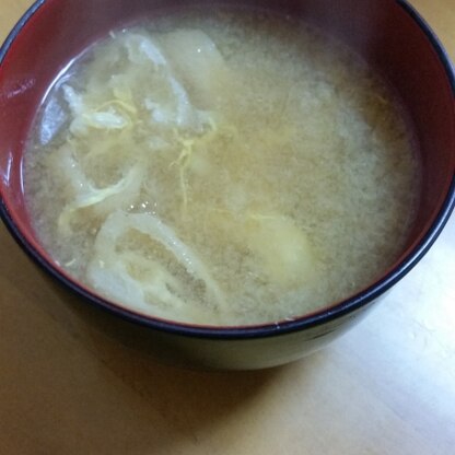 卵入りのお味噌汁初めてでした～☆
とても美味しく頂きました♪
ごちそうさまでした(^^)
